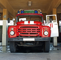 Image showing Old Fire truck