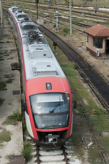 Image showing Train top view