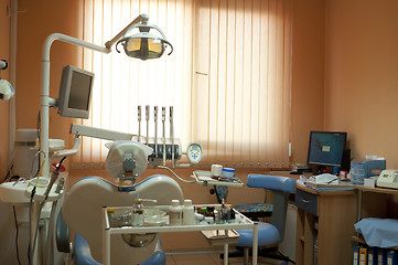 Image showing Equipment in the dental office