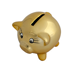 Image showing Money box pig