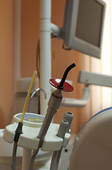 Image showing Dental equipment and sink