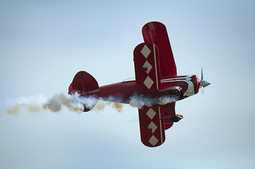 Image showing Red plane looping