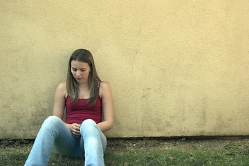 Image showing Lonely Girl