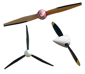 Image showing Airplane propeller