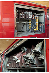 Image showing Old Fire truck