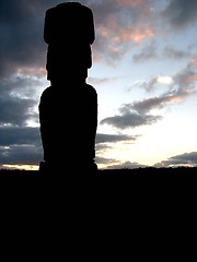 Image showing moai