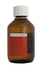 Image showing Medical bottle of medicine
