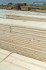 Image showing Timber. Planks and beams