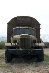 Image showing Old military truck