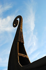 Image showing Oseberg viking ship