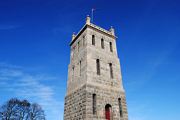 Image showing Slottsfjell tower