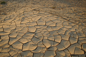 Image showing Dry soil - ecology disaster