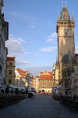 Image showing famous clock prague