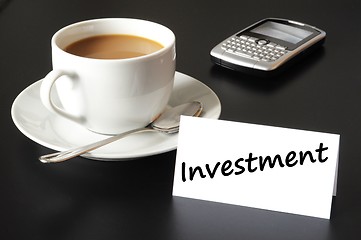 Image showing financial investment