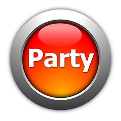 Image showing party and fun button