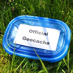 Image showing geocaching