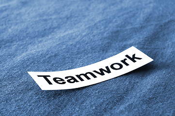 Image showing teamwork