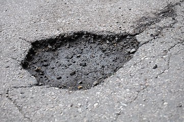 Image showing pothole