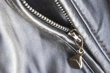 Image showing Leather pocket