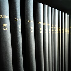Image showing books in a library