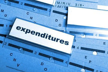 Image showing expenditures