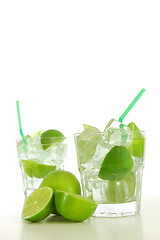 Image showing green cocktail