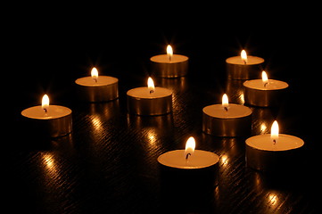 Image showing romantic candles