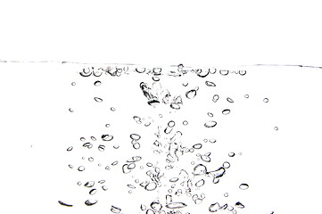 Image showing fresh water with bubbles