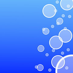 Image showing water bubbles
