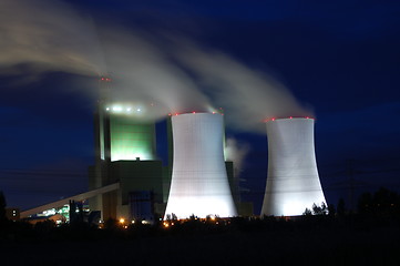 Image showing industry at night