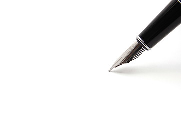 Image showing fountain pen isolated on white background