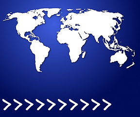 Image showing business world