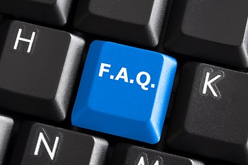 Image showing faq