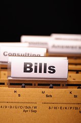 Image showing bills