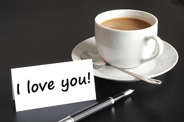 Image showing i love you