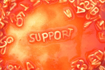 Image showing support