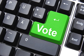 Image showing vote button