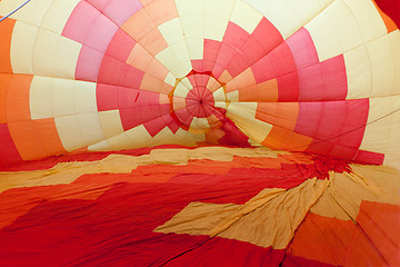 Image showing Hot hair balloon inflated