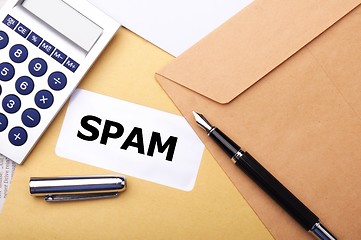 Image showing spam