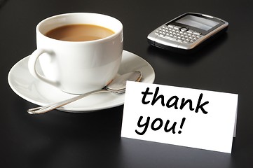 Image showing thank you