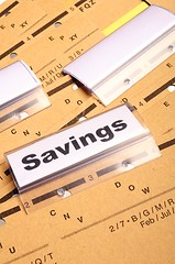 Image showing savings