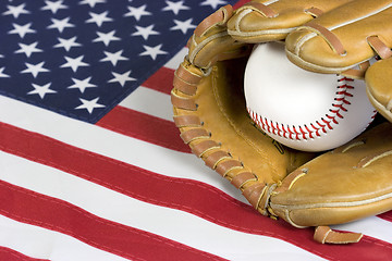 Image showing American Baseball