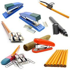 Image showing stationery tool set