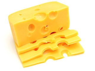 Image showing piece of cheese 