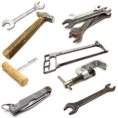 Image showing set of different tools 