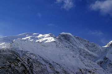 Image showing Caucasus Mountains. Elbrus region.