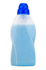 Image showing Bottle of blue