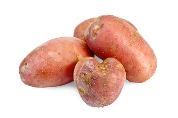 Image showing Potatoes red