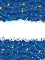 Image showing Christmas background with copyspace. EPS 8