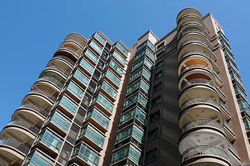 Image showing Apartment block